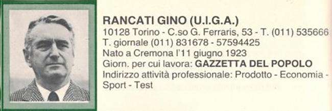 rancati gino